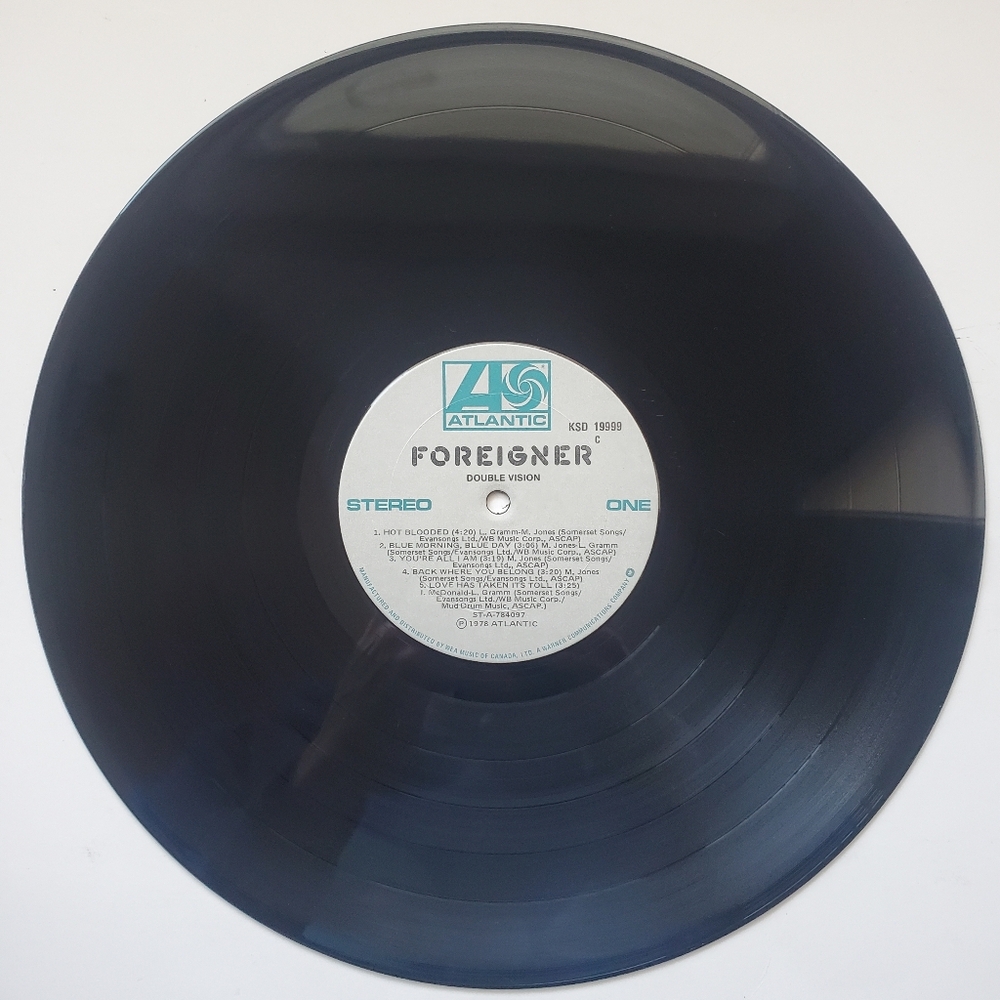 Foreigner Double Vision Vinyl Record ⏺️3/$40+Free Shipping!🚚 - Picture 5 of 8